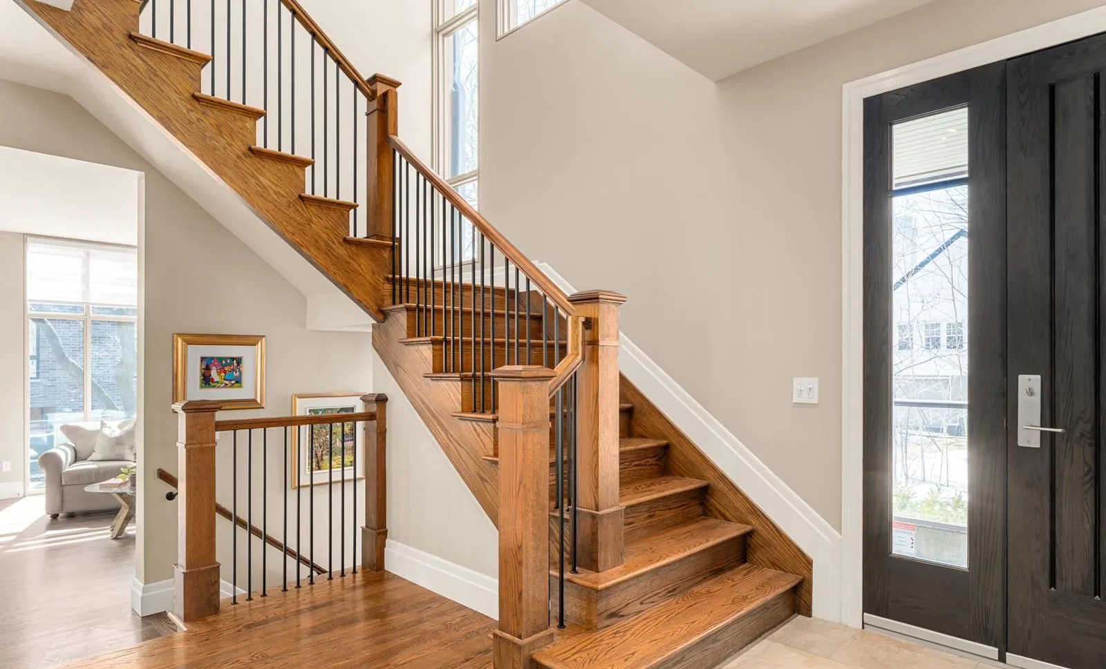 Grand foyer and staircase
