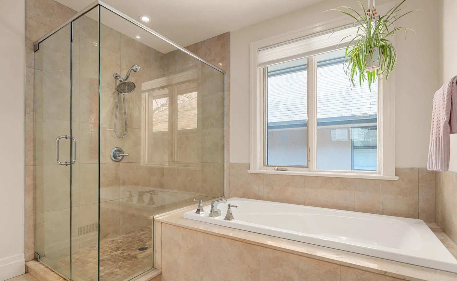 Primary bath and shower