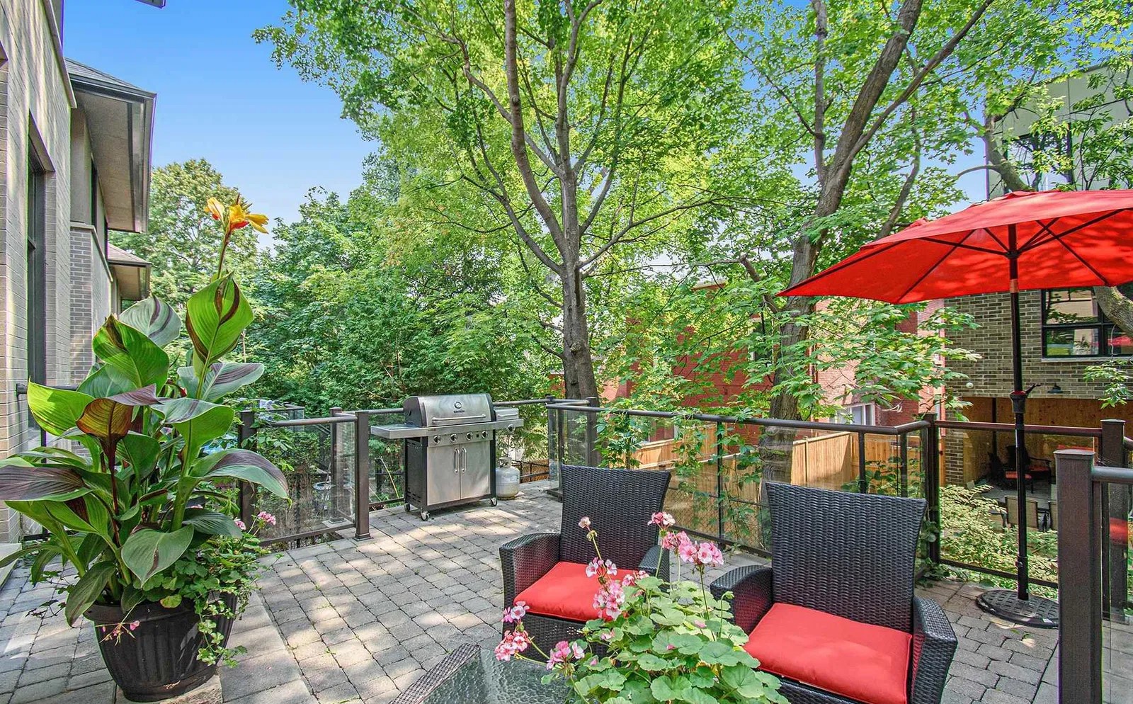 Rear Patio